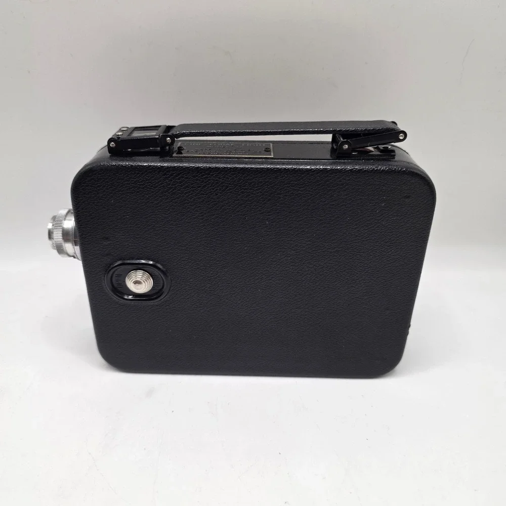 Kodak Cine-Kodak Eight Model 25 Movie Camera Black Vintage 8mm Film Untested